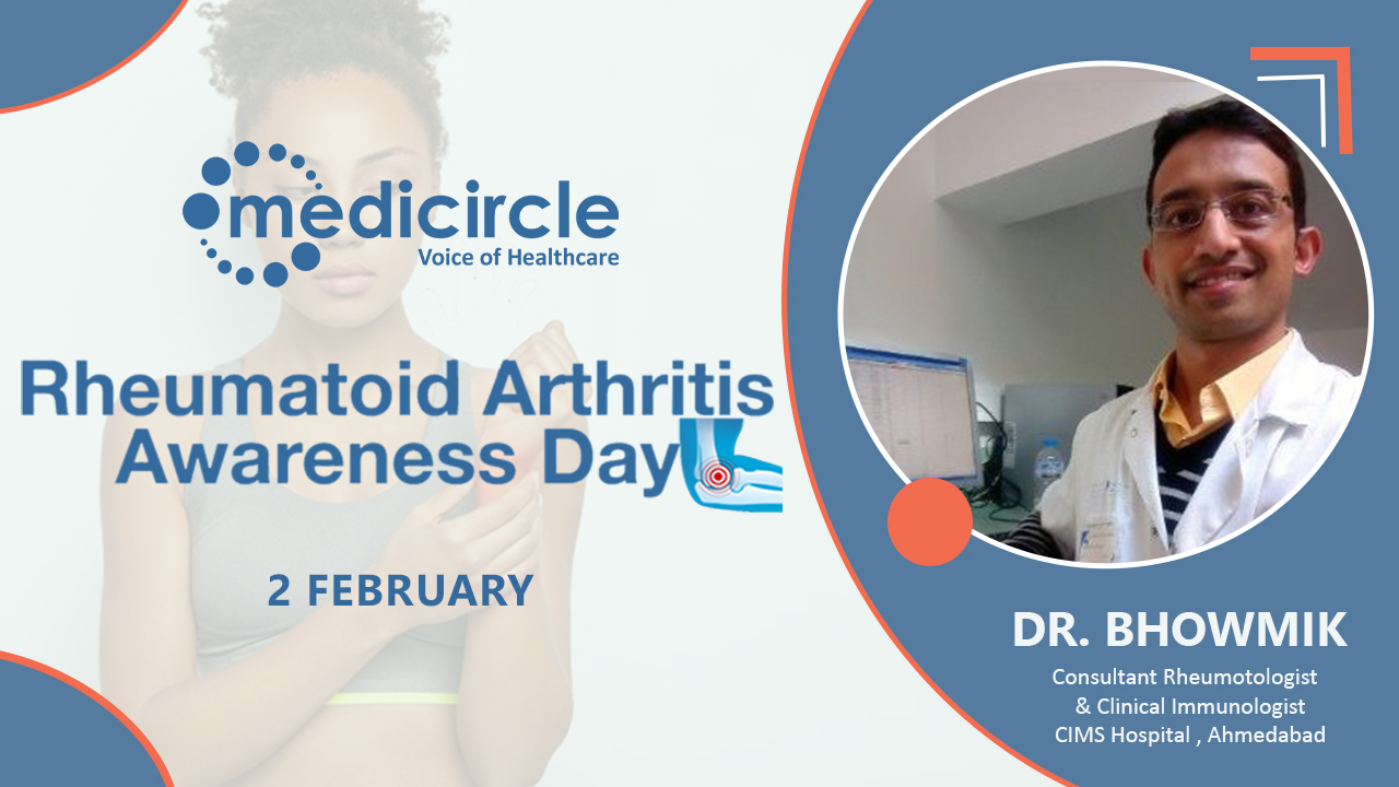 Rheumatoid Arthritis is Controllable and You can Lead a Normal Life with it says, Dr. Bhowmik