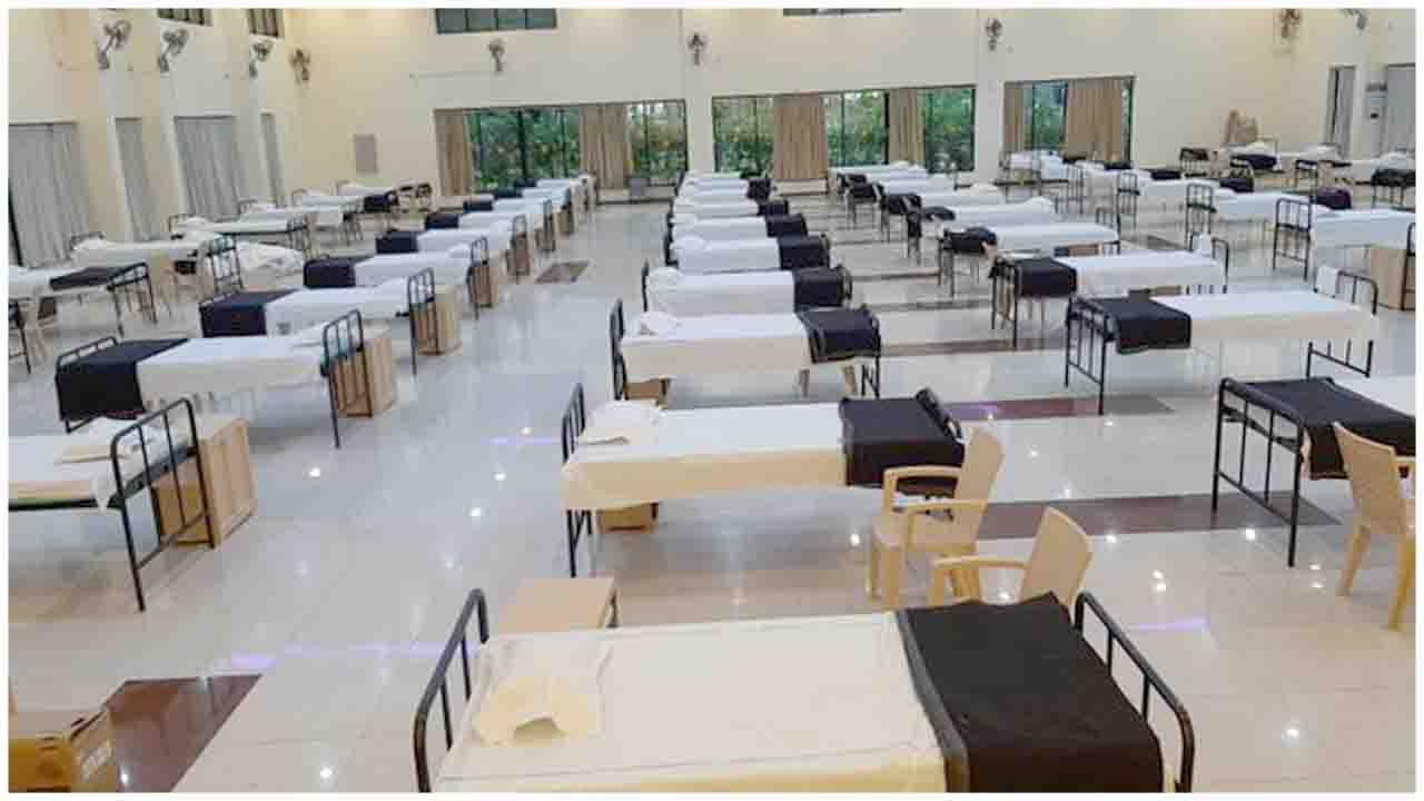 A 100 bed COVID Care Centre to cater serving  retired employees and their families has been setup at Rail Wheel Factory (RWF) community hall 'Utsava' at Bangaluru.