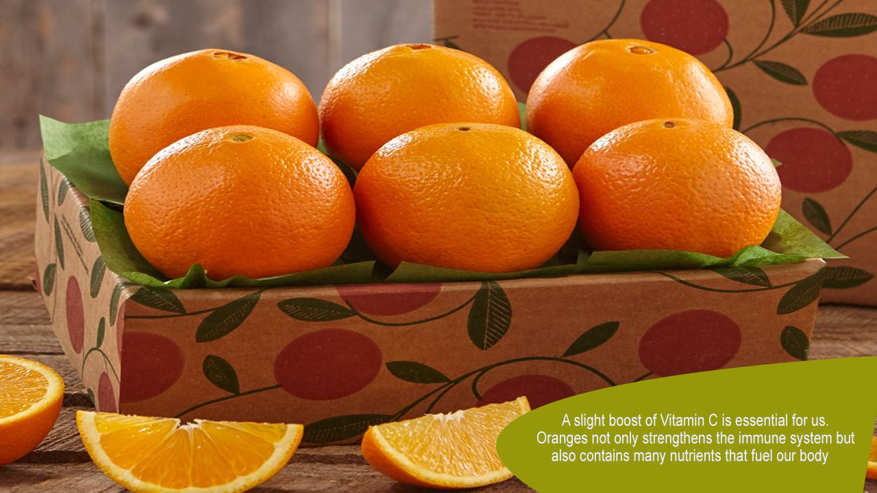 Fuel your body with Healthy Oranges