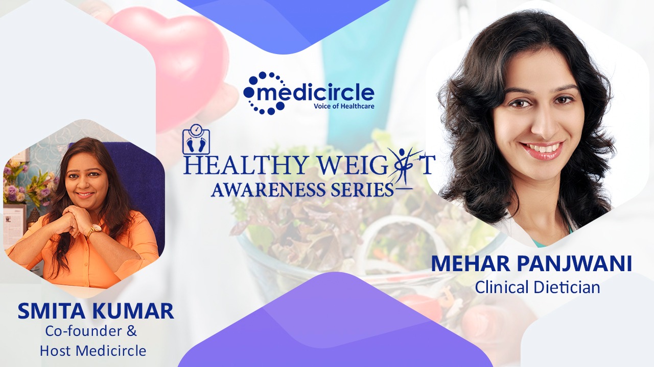 Muscle mass is heavier than fat mass says Mehar Panjwani, Dietician and Nutritionist